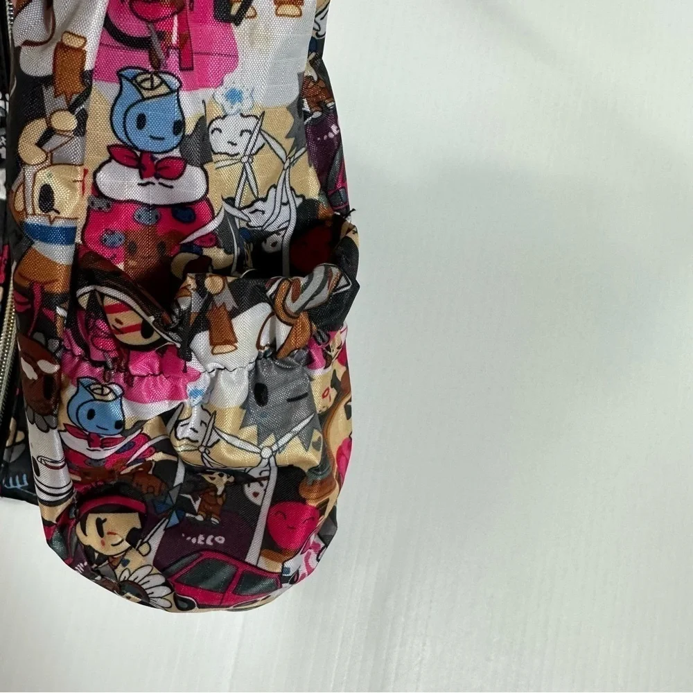 ProSports Purse Bag Colorful Illustrated (TokiDoki inspired) Zippers Adjustable - Picture 4 of 14